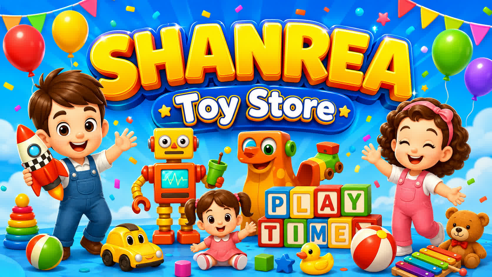 SHANREA Toy Store — Fun toys for happy kids!